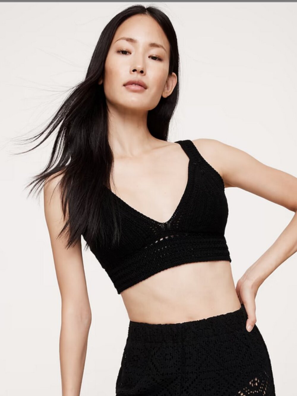 Cotton Crochet Bralette